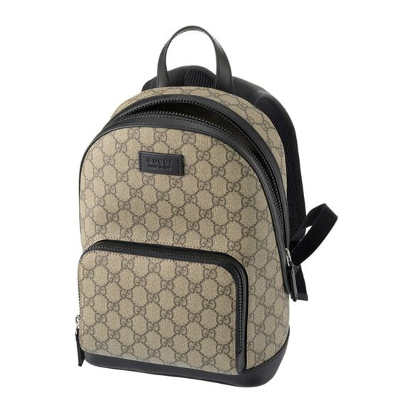 Gucci Backpack GG Supreme Beige Black main image 6